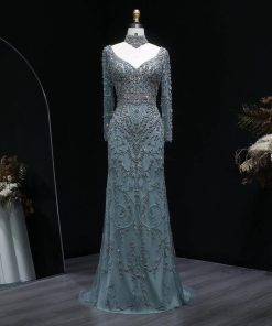 سمارا بوتيك - فستان سهرة فاخر من سمارا بوتيك-E114
