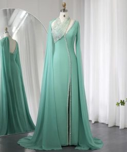 سمارا بوتيك - فستان سهرة ناعم من سمارا بوتيك-S85