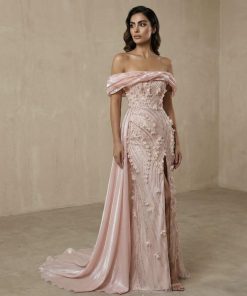 سمارا بوتيك - فستان سهرة راقي من سمارا بوتيك-A130
