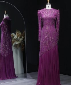 سمارا بوتيك - فستان سهرة راقي من سمارا بوتيك-E107
