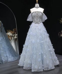 سمارا بوتيك - فستان ملكة بقصة صدر من سمارا بوتيك-P106