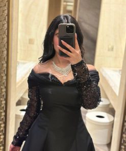 Alternative view of العنود للأزياء - فستان سهرة أسود