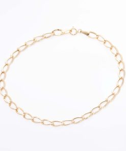 Alternative view of مجوهرات فارس - انسيال ذهب حلقانات ناعم