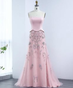 سمارا بوتيك - فستان سهرة ناعم من سمارا بوتيك-S84