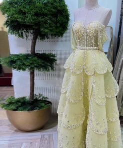 سمارا بوتيك - فستان خطوبة راقي من سمارا بوتيك-P78
