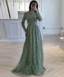 سمارا بوتيك - فستان تطريز يدوي فاخر من سمارا بوتيك-E117