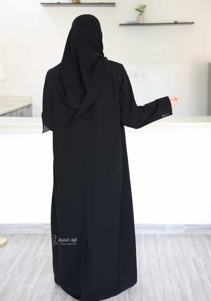 ألوان الجميلة - عباية بليزر سادة فخمة - الصورة 4