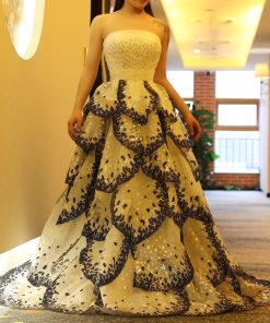 سمارا بوتيك - فستان سهرة وملكة بتدرج الترتر من سمارا بوتيك-P41