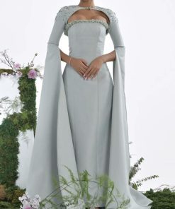 سمارا بوتيك - فستان سهرة ناعم من سمارا بوتيك-S71