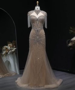 سمارا بوتيك - فستان سهرة راقي من سمارا بوتيك-A121