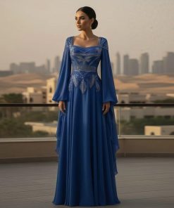 سمارا بوتيك - فستان أعراس فاخر ومحتشم من سمارا بوتيك-A131
