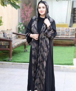 ألوان الجميلة  - عباية ترف - كريب اندونيسي
