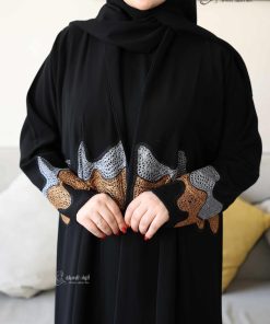 Alternative view of ألوان الجميلة  - عباية تموجات لورين - كريب إندونيسي
