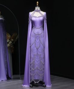 سمارا بوتيك - فستان سهرة ناعم من سمارا بوتيك-S118