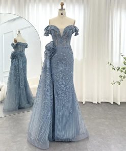 سمارا بوتيك - فستان أعراس فاخر تطريز يدوي من سمارا بوتيك-A38