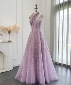 سمارا بوتيك - فستان سهرة بتطريز يدوي من سمارا بوتيك-P23