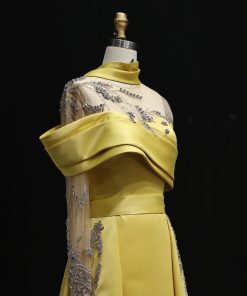 سمارا بوتيك - فستان سهرة تطريز جانبي من سمارا بوتيك-S106