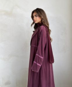 ⁦عبايات روز - كوبرو تركي طبيعي 100%⁩ - الصورة ⁦4⁩