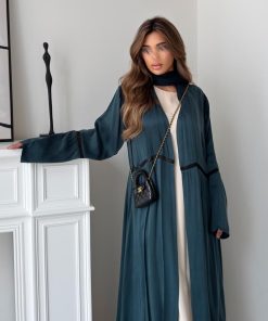 ⁦عبايات روز - كوبرو فيسكوز تركي طبيعي 100%⁩ - الصورة ⁦3⁩