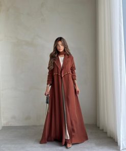 عبايات روز - لينن كوبرو تركي طبيعي 100%