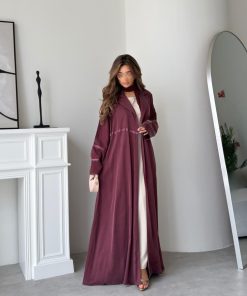 Alternative view of عبايات روز - كوبرو تركي طبيعي 100%