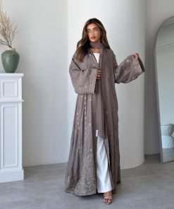 عبايات روز - لينن كوبرو تركي طبيعي ١٠٠٪ - الصورة 5