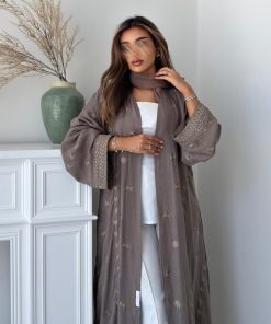 عبايات روز - لينن كوبرو تركي طبيعي ١٠٠٪ - الصورة 4