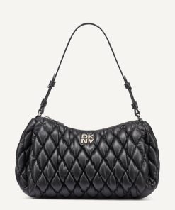 ⁦DKNY - حقيبة "ريمي" للكتف بسحاب علوي⁩ - الصورة ⁦3⁩