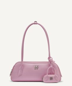 ⁦DKNY - ارتقِ بإطلالتك مع حقيبة الكتف DKNY TIANA EW باللون الأسود الكلاسيكي⁩ - الصورة ⁦3⁩