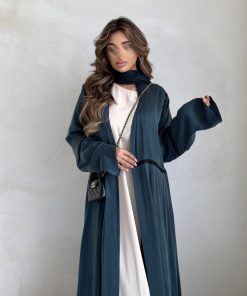 ⁦عبايات روز - كوبرو فيسكوز تركي طبيعي 100%⁩ - الصورة ⁦5⁩