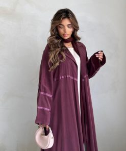 عبايات روز - كوبرو تركي طبيعي 100%