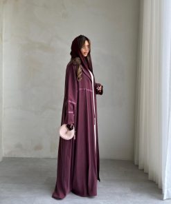 ⁦عبايات روز - كوبرو تركي طبيعي 100%⁩ - الصورة ⁦5⁩