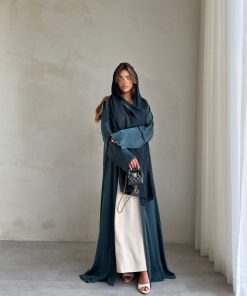 ⁦عبايات روز - كوبرو فيسكوز تركي طبيعي 100%⁩ - الصورة ⁦4⁩
