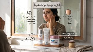 كريم لتوحيد لون البشرة